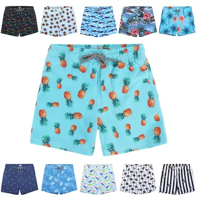 Boys Swim Trunks Toddler Swim Shorts Bathing Suit for Boys Swimsuit Quick Dry Boy Beach Boardshorts Swimwear Swimming Compres...