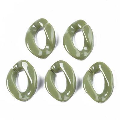 Opaque Acrylic Linking Rings