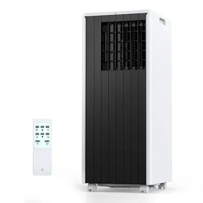 Garvee 8000 BTU Portable Air Conditioner, 3 In 1 AC Unit Built-In Cool, Dehumidifier & Fan for Rooms Up to 350 Sq.Ft, Energy ...