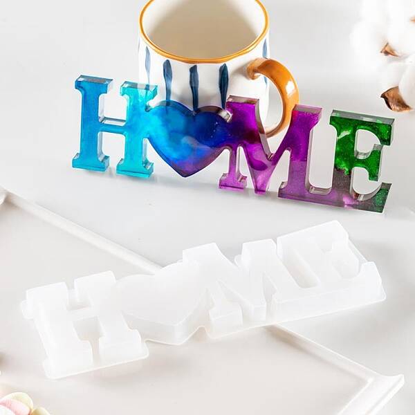 DIY Word Home Silicone Molds