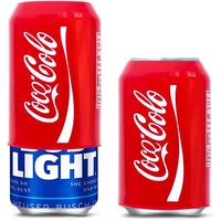 Can Covers that Look Like Soda,  Sleeves for Cans, Can Wraps, Fits All 12FL OZ 355ml (Red - 2 Pack)
