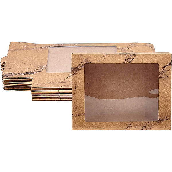 Marble Texture Pattern Paper Gift Boxes