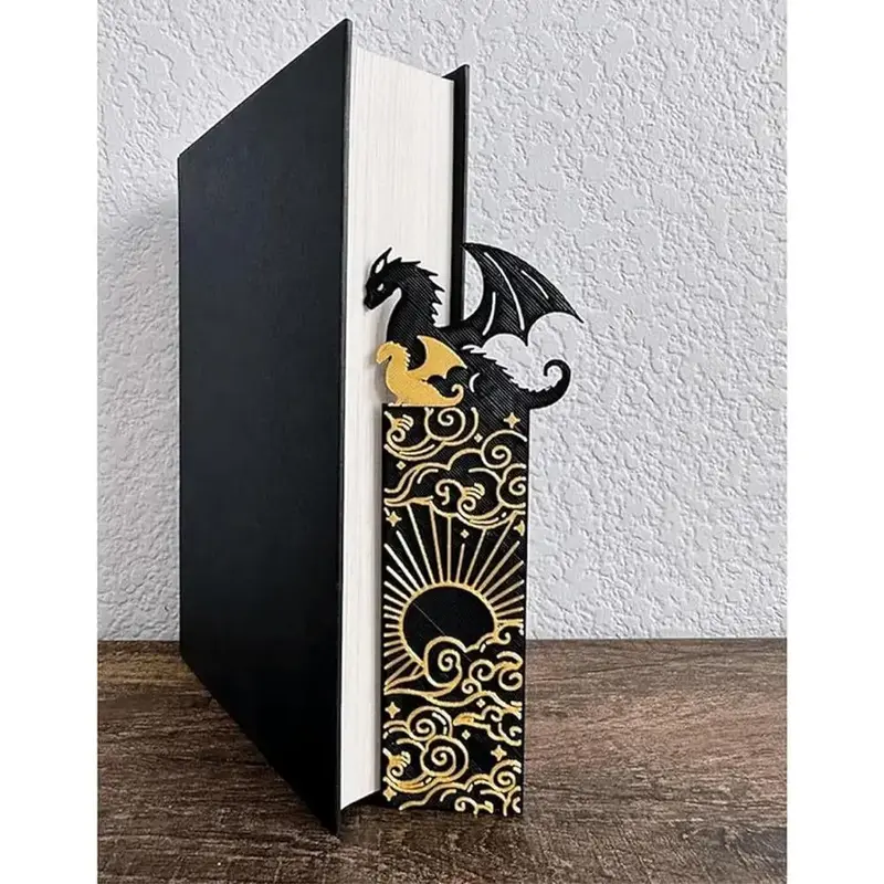 Dragon/sword Design Bookmark, Creative Acryl Bookmark, Book Accessories for Boys & Girls, Office Stationery & Supplies