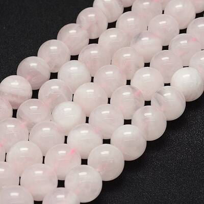 Natural Rose Quartz Beads Strands