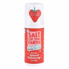 Salt of the earth Natural Deodorant Spray Rock Chick Sweet Strawberry (Natura l Deodorant) 100 ml