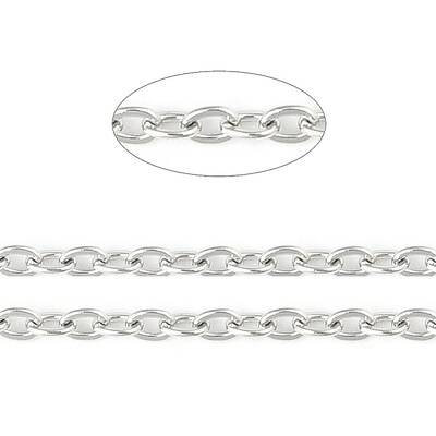 Tarnish Resistant 304 Stainless Steel Cable Chains