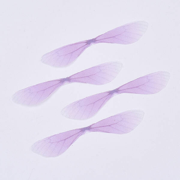 Polyester Fabric Wings Crafts Decoration