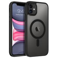 iPhone 11 Phone Case, Phone case for iPhone 11 Magnetic Case [Compatible with Mag Safe] Translucent Matte Slim Shockproof Ant...