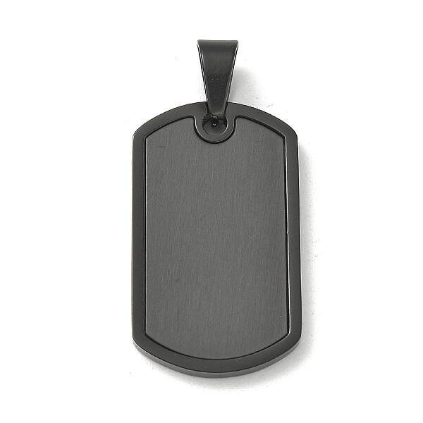 304 Stainless Steel Stamping Blank Tag Pendants