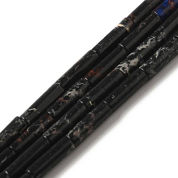 Synthetic Imperial Jasper Dyed Beads Strands