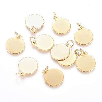 Ion Plating(IP) 304 Stainless Steel Charms