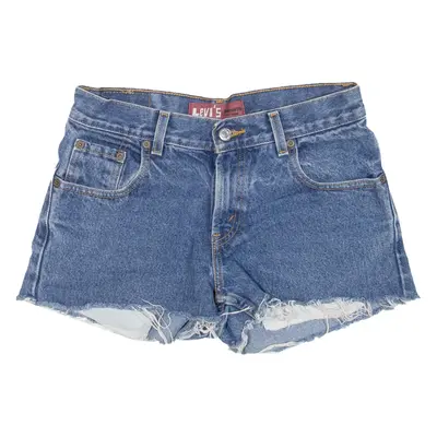 LEVI'S 550 Womens Denim Shorts Blue S W28