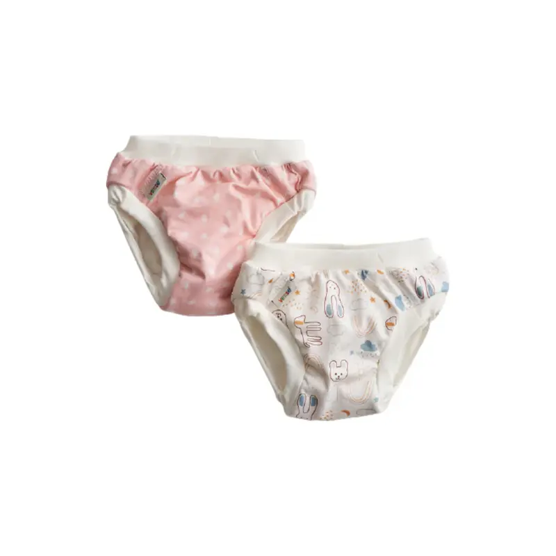 Vimse 2 Washable Trainer Panties - Teddy/Pink, L 9-12 Kg