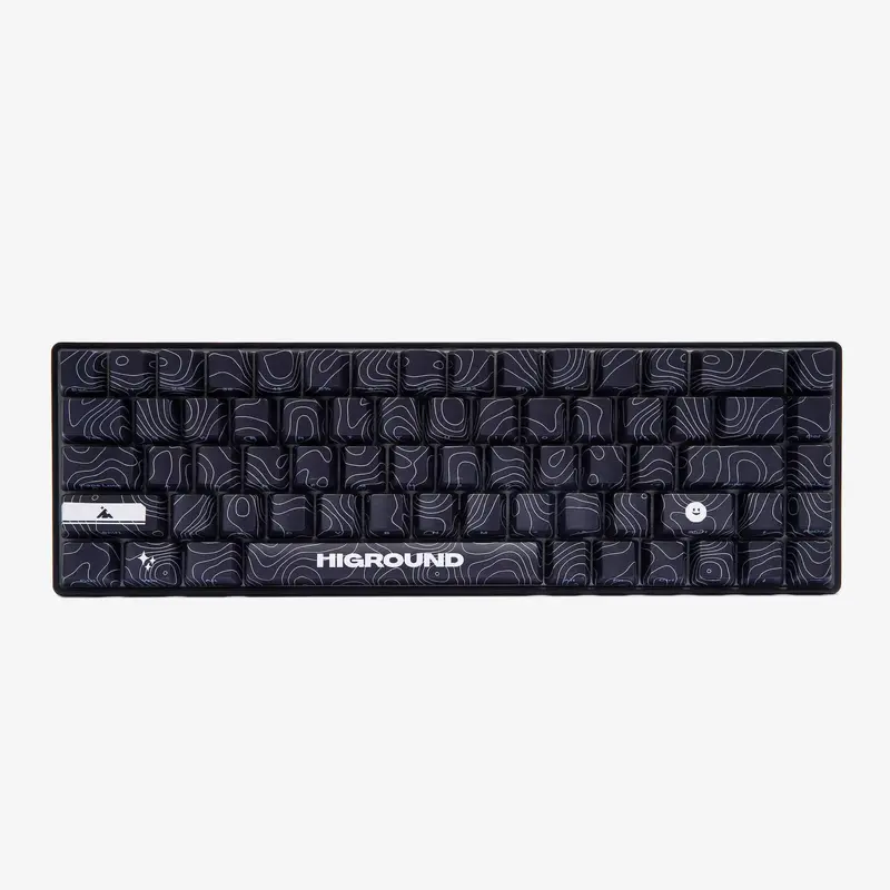 Higround Basecamp 65 Keyboard - BLACKICE
