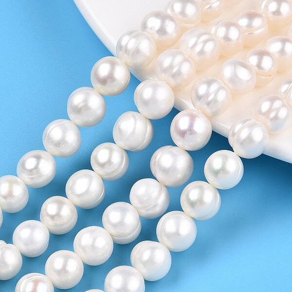 Natural Cultured Freshwater Pearl Beads Strands