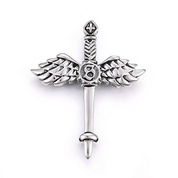 304 Stainless Steel Big Pendants