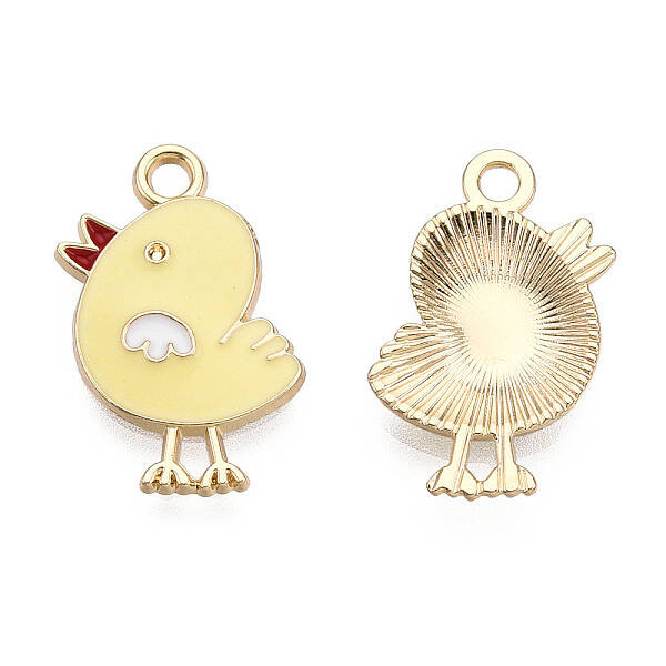 Alloy Enamel Pendants