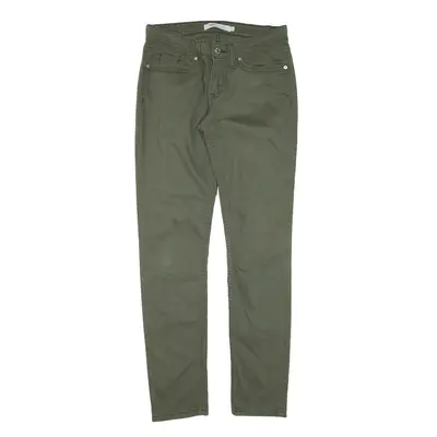 LEVI'S Trousers Green Regular Skinny Womens W28 L32