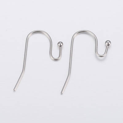 Tarnish Resistant 304 Stainless Steel Earring Hooks