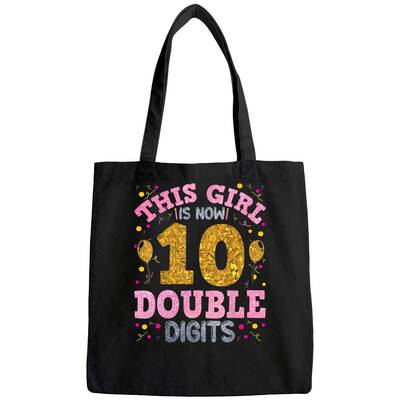 It's My 10th Birthday | This Girl Is Now 10 Years Old Tote Bag