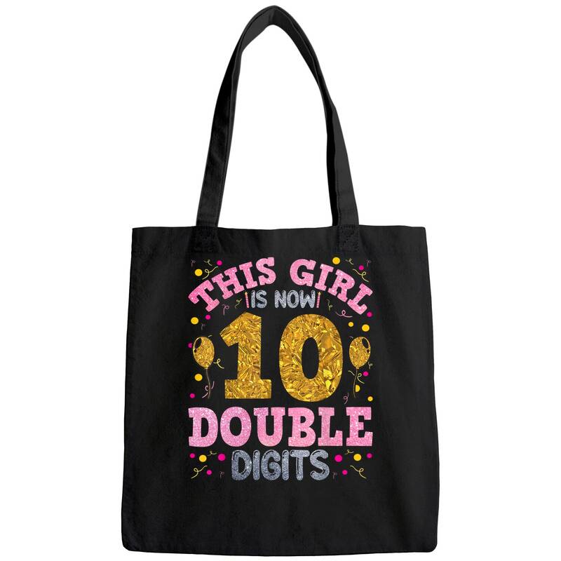 It's My 10th Birthday | This Girl Is Now 10 Years Old Tote Bag