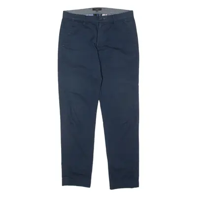TED BAKER Suit Mens Trousers Blue Regular Tapered W30 L29
