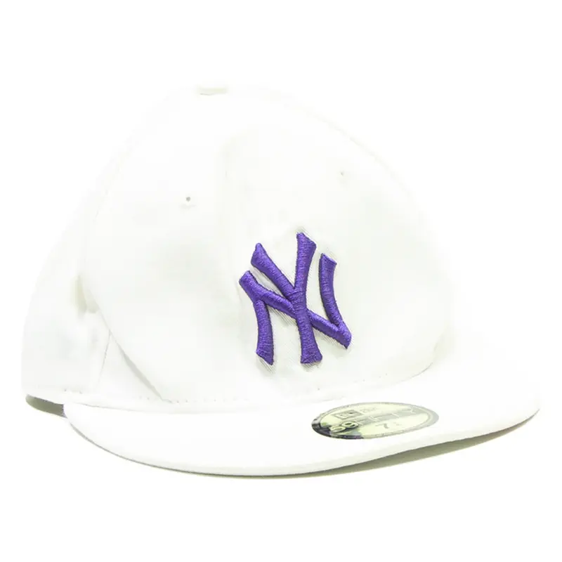 NEW ERA NY Mens Snapback Cap White L