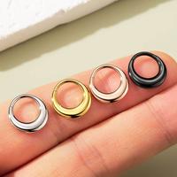 Oufer 16G Chunky Bubble  Hinged Segment  High Polish Nose Septum Daith Ring 2024 New Piercing Trend Clean Metal Style 316L St...