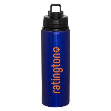 48 Promotional 28 oz H2go Surge - Blue - Aluminum