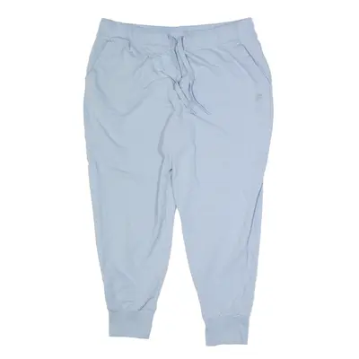 FILA Pastel Joggers Blue Regular Tapered Womens 2XL W38 L28