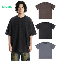 MIDMX Unisex Vintage Streetwear 100% Cotton T Shirts for Men and Women  Fashion  Style couple outfits  spring summer tops