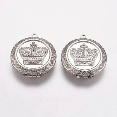 Tarnish Resistant 304 Stainless Steel Locket Pendants