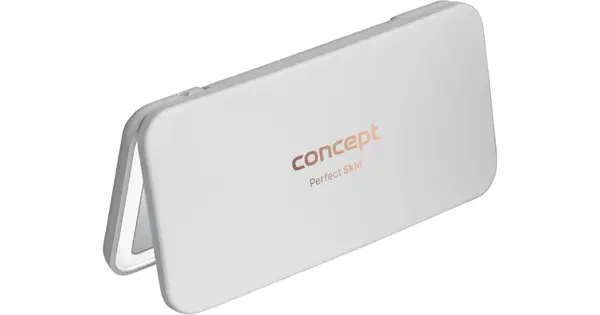 Concept KZ2010 White LED Illuminated Cosmetic Pocket Mirror