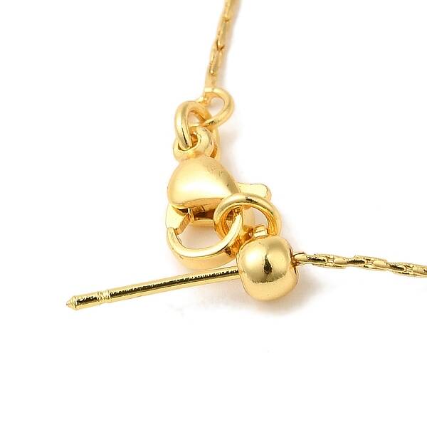 Brass Boston Link Chain Necklaces
