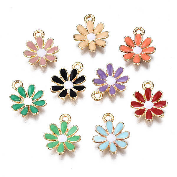 Light Gold Plated Alloy Pendants