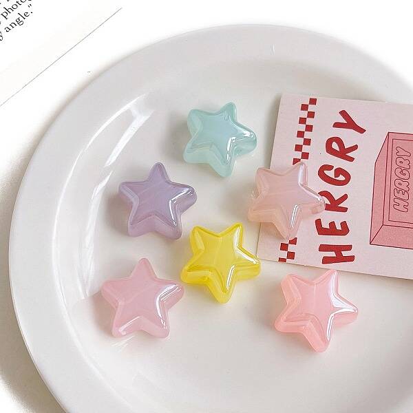 Opaque Acrylic Beads