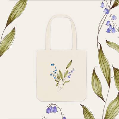 Blue Bells Tote Bag