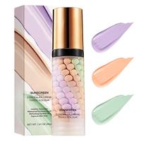 3-in-1 Face Primer | Color Correcting + Oil Control + Moisturizer | SPF Natural Sheer Finish Hydrating Moisture Moisturizing...