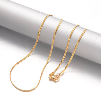 304 Stainless Steel Snake Chain Necklaces