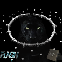 Dark Night Black Panther Zircon Tennis Necklace Unisex  Fashion Modern Street Accessories Birthday Anniversary Gift Luxury Je...