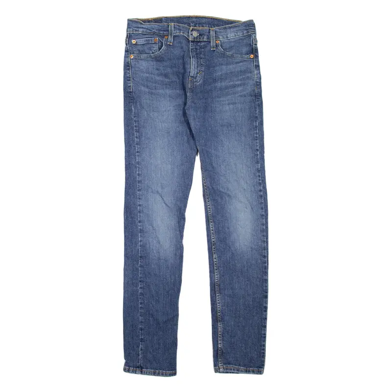 LEVI'S 510 Jeans Mens Blue Slim Skinny Stone Wash W30 L32
