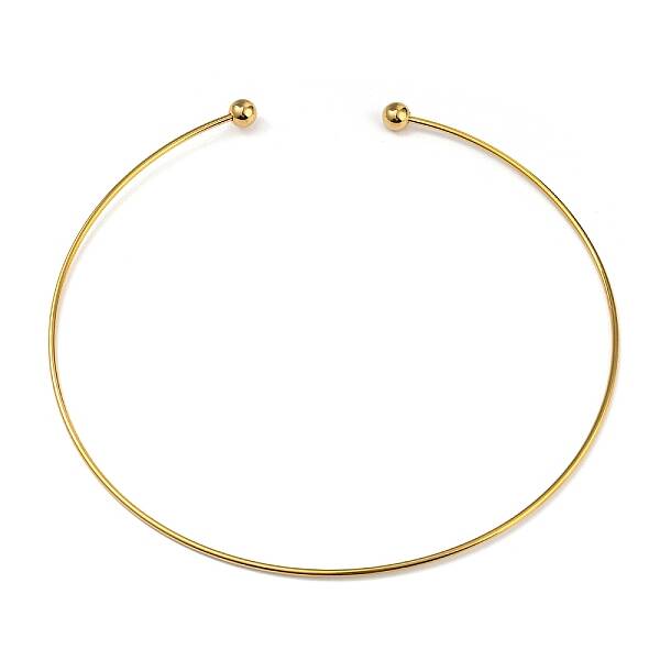 PVD Vacuum Plating 202 Stainless Steel Wire Choker Necklace