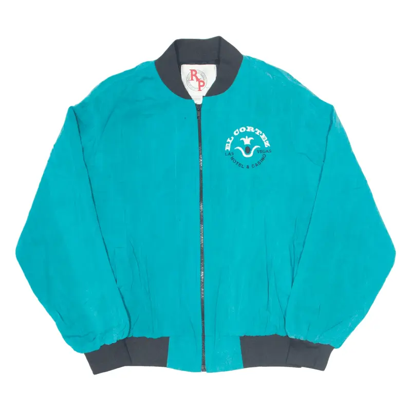 ROYAL PACIFIC Bomber USA Jacket Blue Mens S