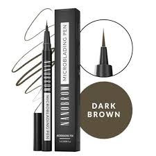 Microblading pen Nanobrow dark brown 1ml