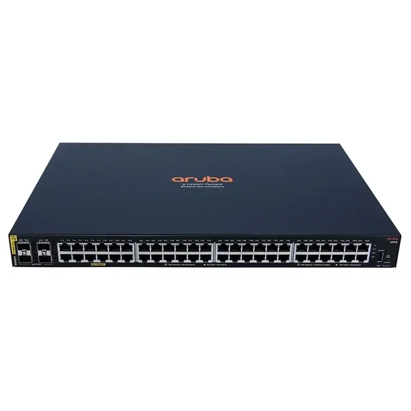 HP R8N85A | Aruba CX 6000 Series 48 x Ports PoE+ 1000Base-T + 4 x Ports SFP Layer 2 Managed 1U Rack-Mountable Stackable Gigab...