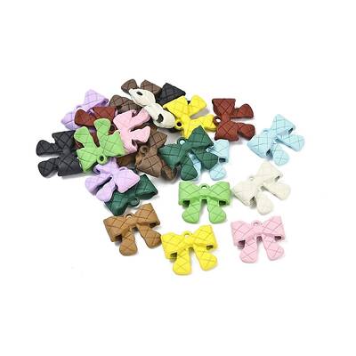 Spray Paint Alloy Pendants