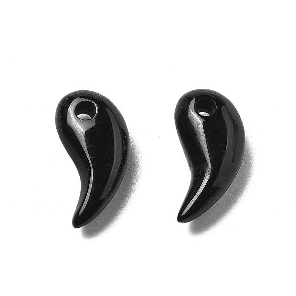 Natural Black Onyx Pendants