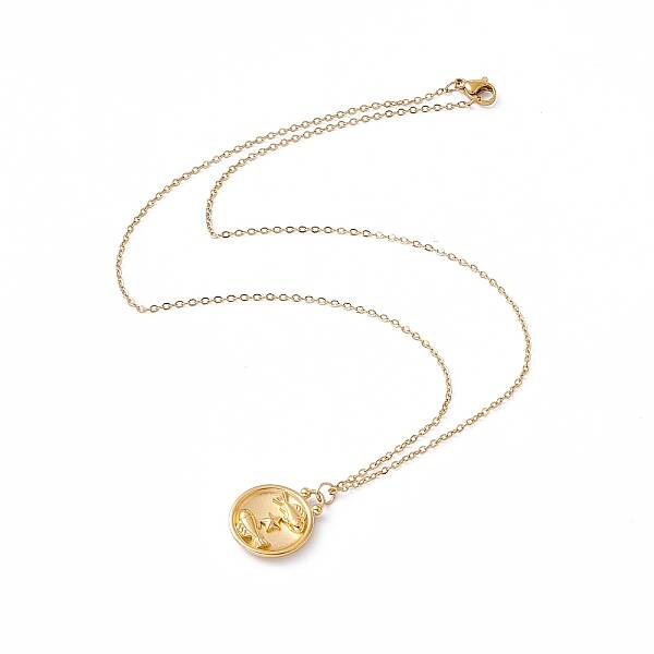 Ion Plating(IP) 304 Stainless Steel Pendant Necklace for Men Women