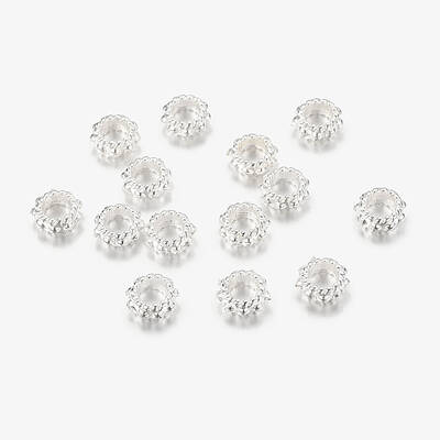 Tibetan Style Alloy Spacer Beads