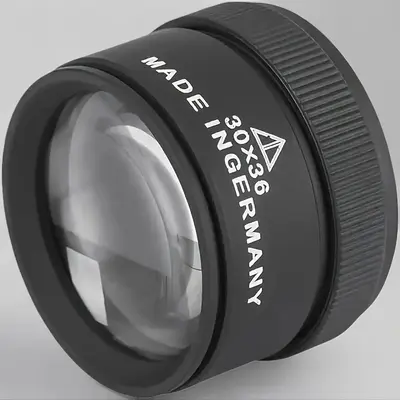 30X Magnifier, 1 Count Handheld Optical Jewelry Magnifier, Efficient Magnifying Glass for Elderly, Office Desk Accessories, F...